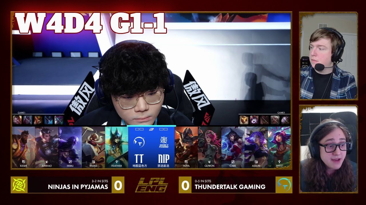TT vs NIP - Game 1 | Week 4 Day 4 LPL Winter 2026 Split 1 | ThunderTalk Gaming vs Ninjas in Pyjamas