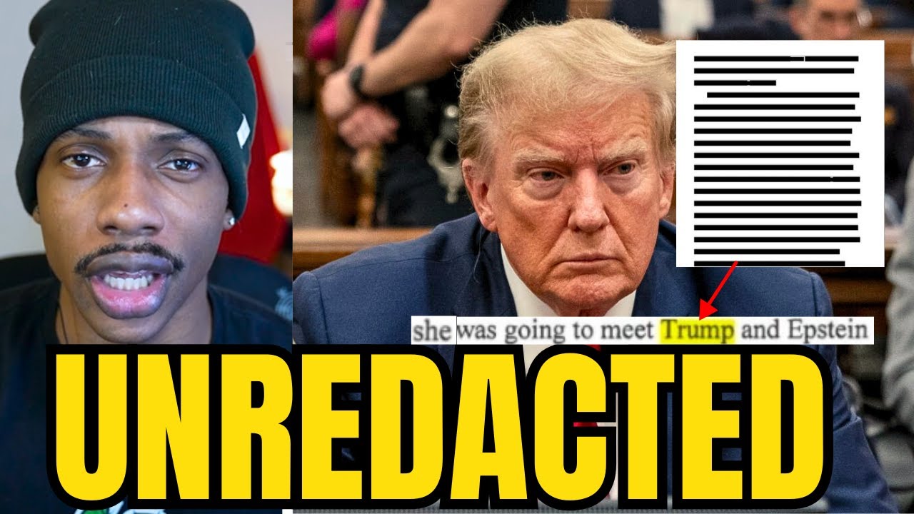The Epstein Files Are Being UNREDACTED &mdash; Trump's in Trouble