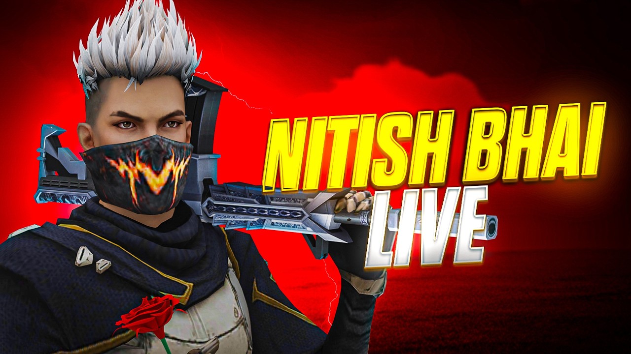 FREE FIRE LIVE GIVEAWAY👻GARENA FREE FIRE💀NITESH LIVE#freefire #totalgaming #freefirelive