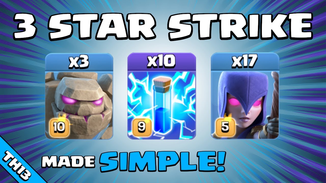 ULTIMATE WITCH SPAM ATTACK! TH13 Attack Strategy | Clash of Clans