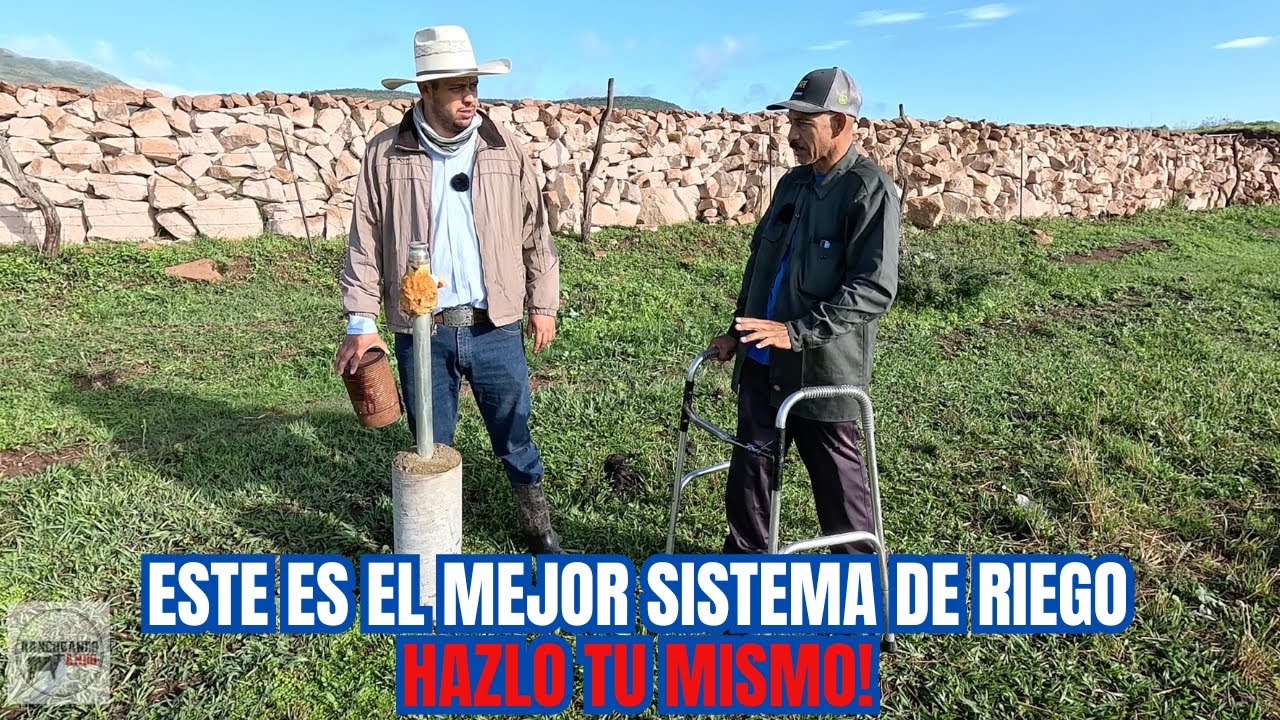 Este es el MEJOR SISTEMA de RIEGO para PRADERA | HAZLO TU MISMO! | RancheandoAndo