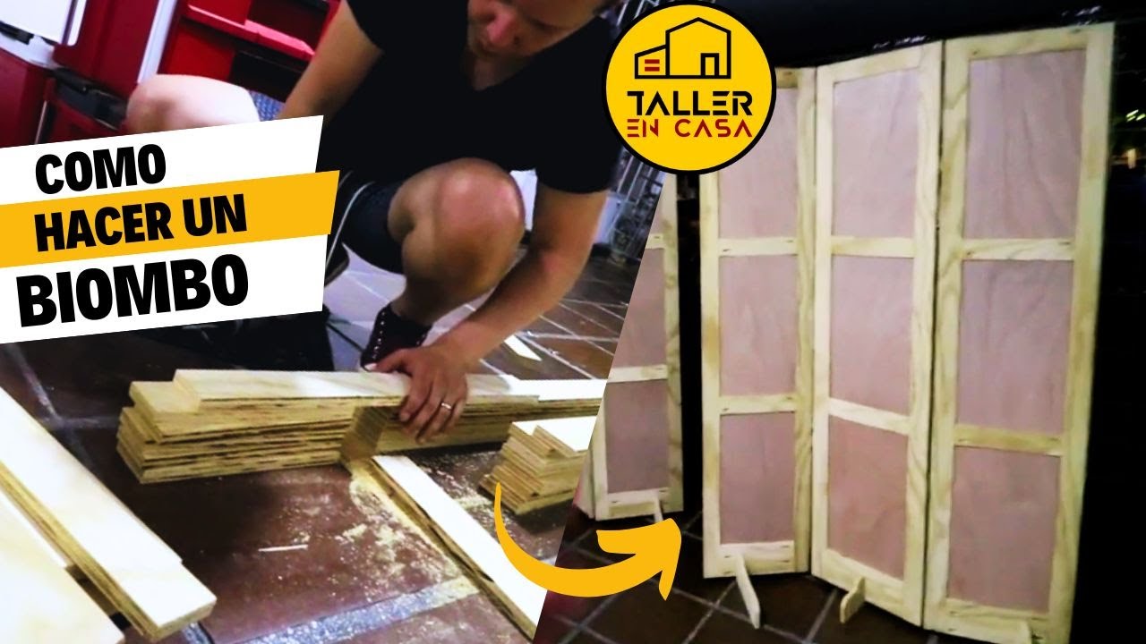 Construye tu propio biombo de madera en casa: ¡Así es cómo se hace!