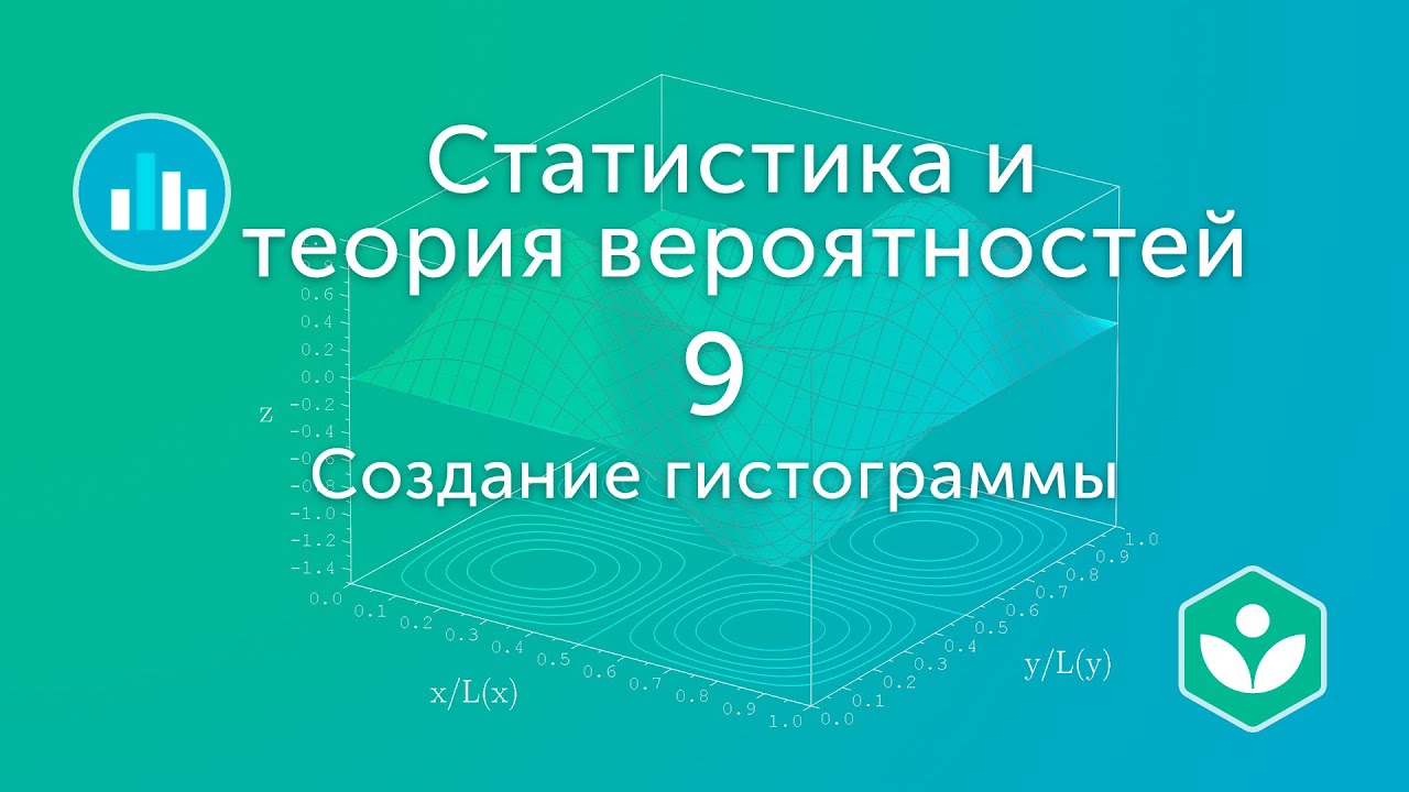 Создание гистограммы (видео 9)| Статистика и теория вероятностей
