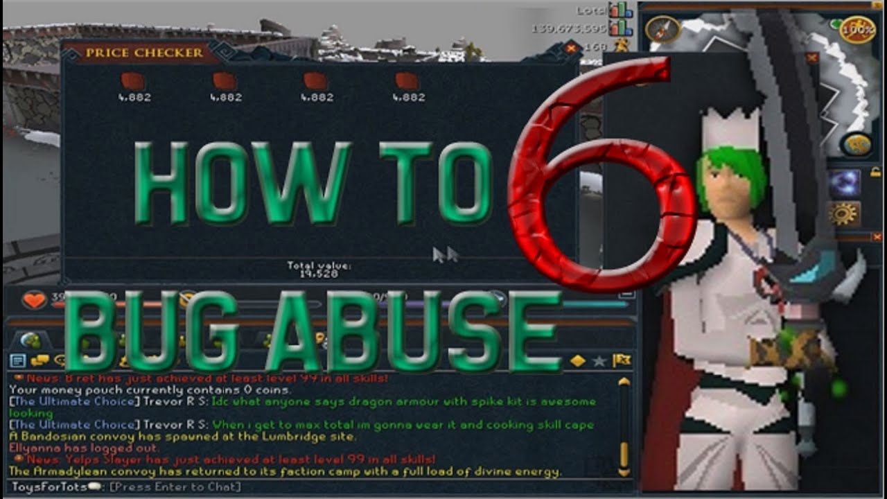 RuneScape - How to Bug Abuse - Temporary Banks [Ep6] ~ Team Hax