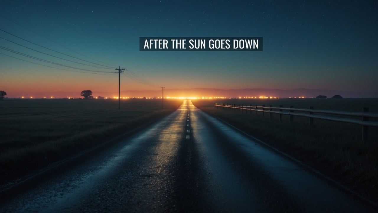 Long Way Back Home – Classic 70s Americana Rock | After the Sun Goes Down