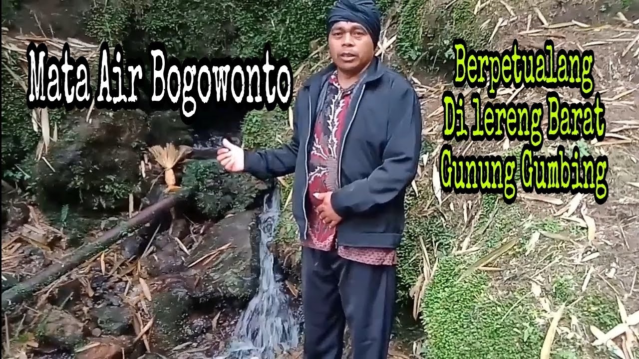 Sejarah Pemandian Mata Air Bogowonto Dusun Klowoh, Kwadungan, Wonosobo Jawa Tengah