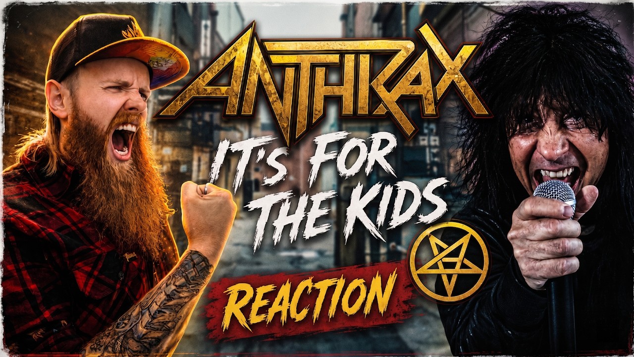 ANTHRAX &mdash; Реакция на песню &laquo;It's For the Kids&raquo; &mdash; Первая новая песня за ДЕСЯТИЛЕТИЕ