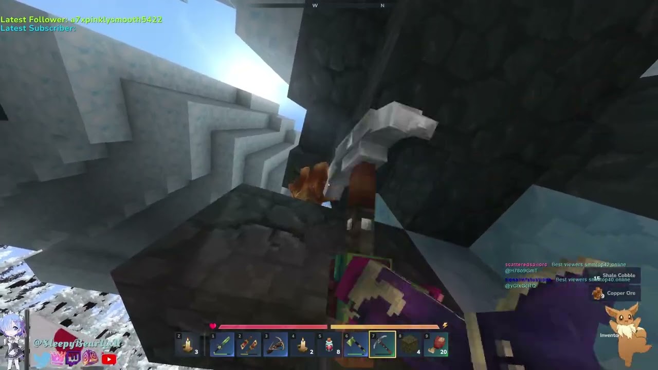 HYTALE GLITCH WTF! climb through the map lol