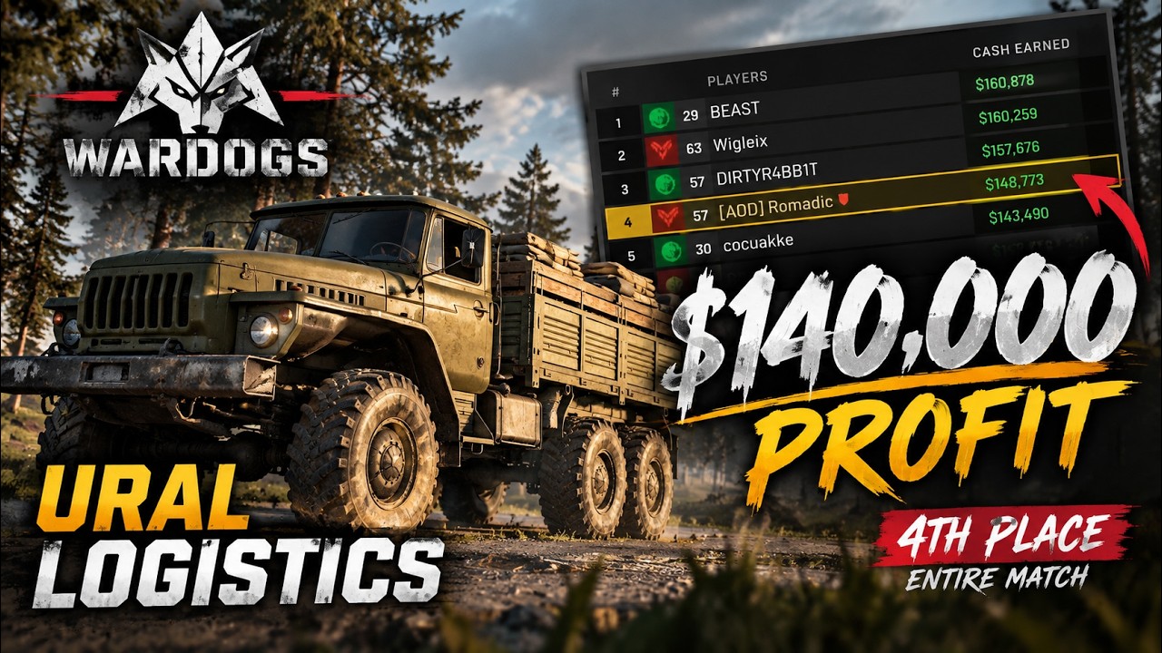 I Made $140,000 Running Logistics in WARDOGS