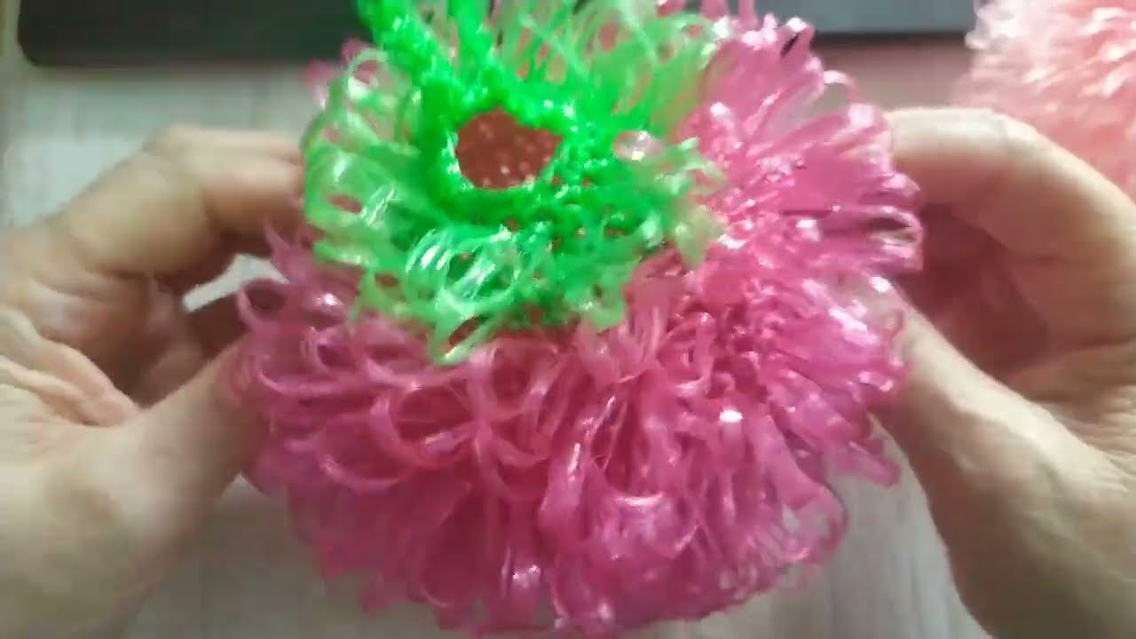 МОЧАЛКА ЯГОДКА . МАСТЕР КЛАСС .