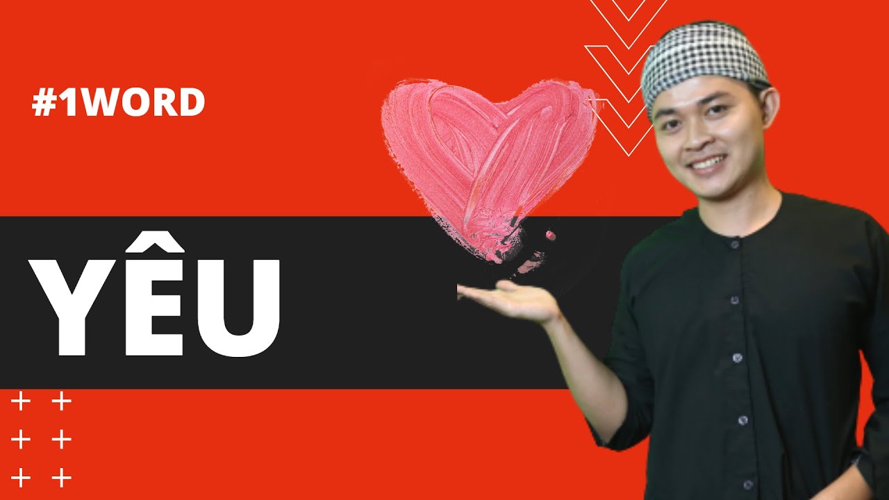 VIETNAMESE 1WORD #7  I Love you - Anh Yêu Em (Learn  Vietnamese With SVFF) ✔