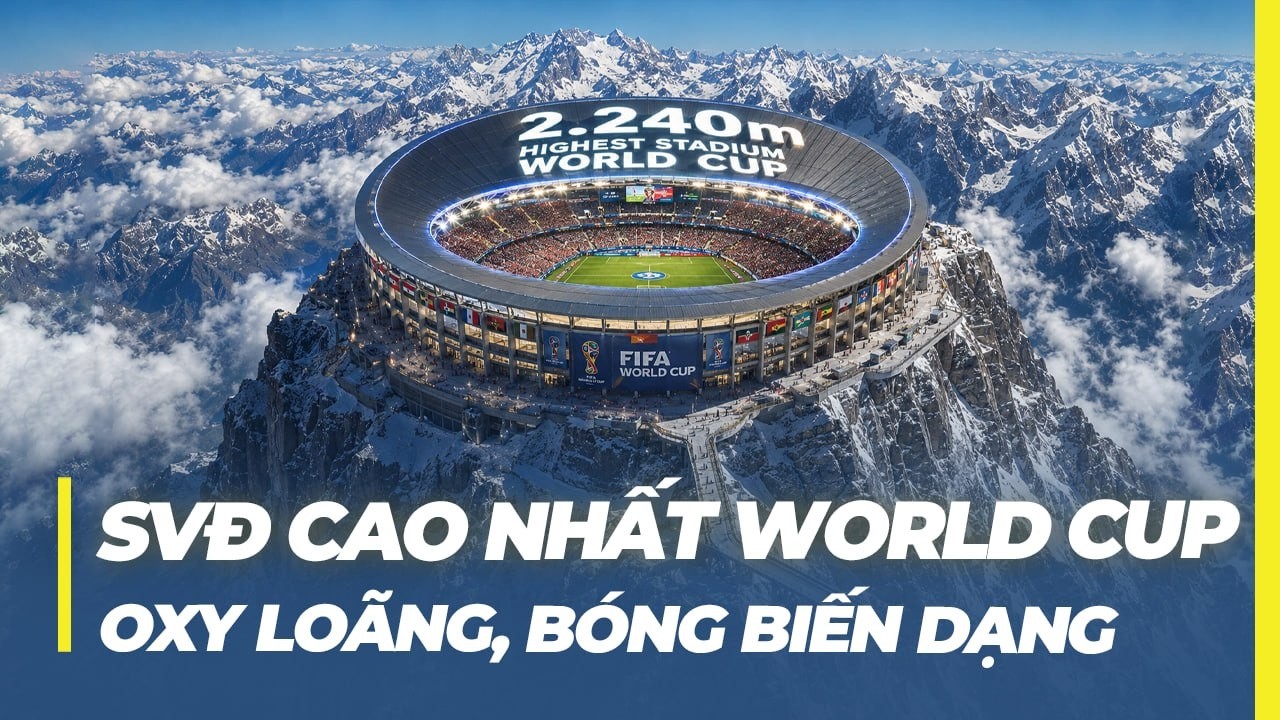 SVĐ CAO NHẤT WORLD CUP: THỬ TH&Aacute;CH QU&Aacute; KHẮC NGHIỆT VỚI C&Aacute;C CẦU THỦ