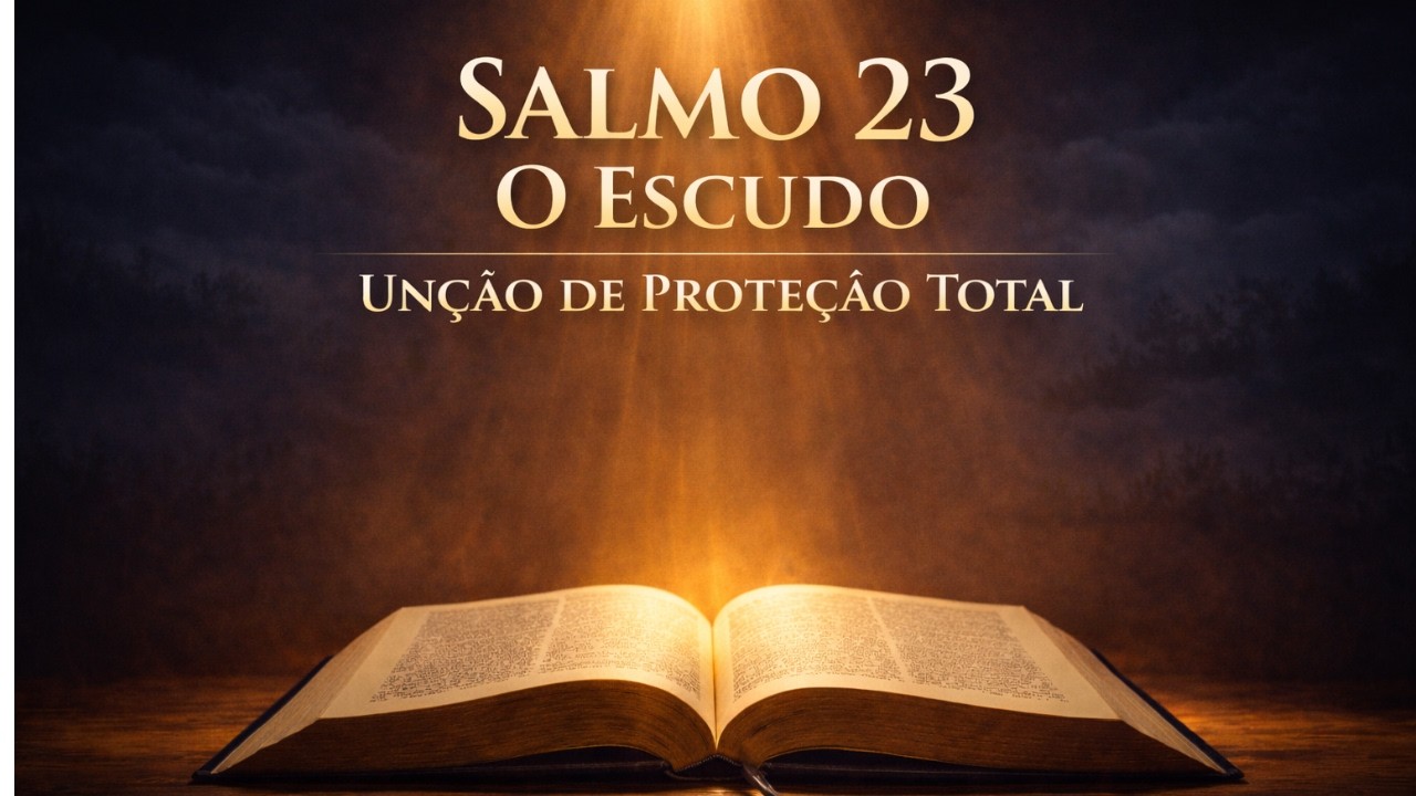 ORAÇÃO PODEROSA: A UNÇÃO DAS CAUSAS IMPOSSÍVEIS | ESCUDO DO SALMO 23  | Salmos de Proteção