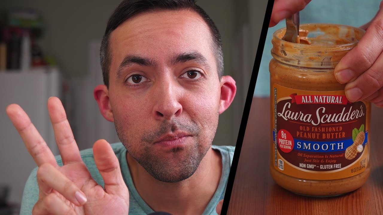 ASMR 🍎 Eating peanut butter and apples, ramble whisper