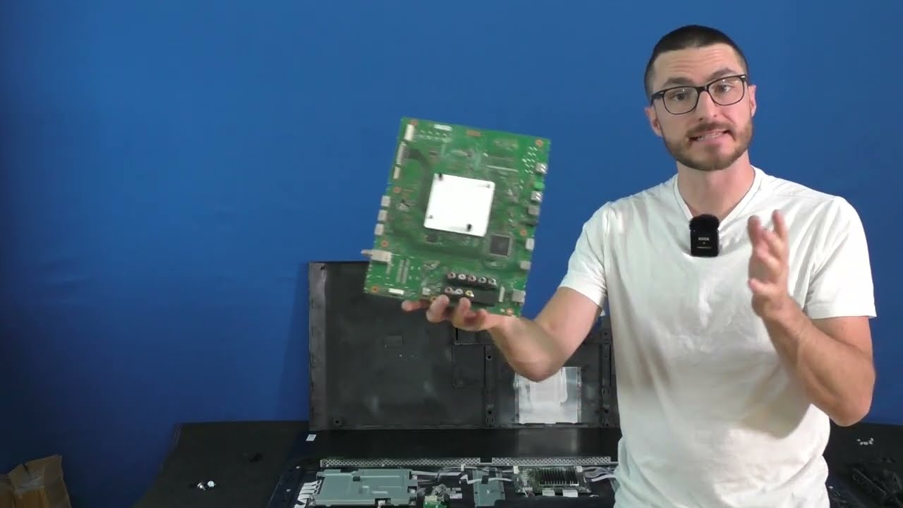 Sony XBR-55X930D Back cover & mainboard removal