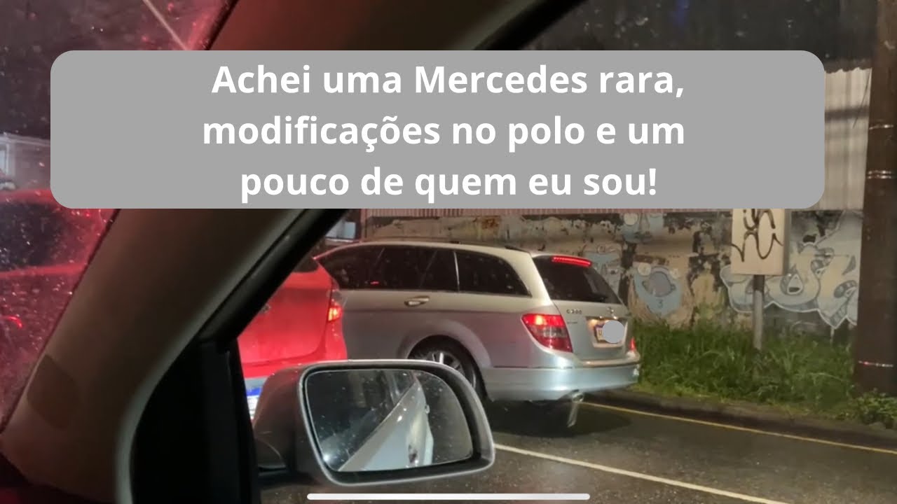 Quem é o Hiro e encontrei uma Mercedes raríssima!