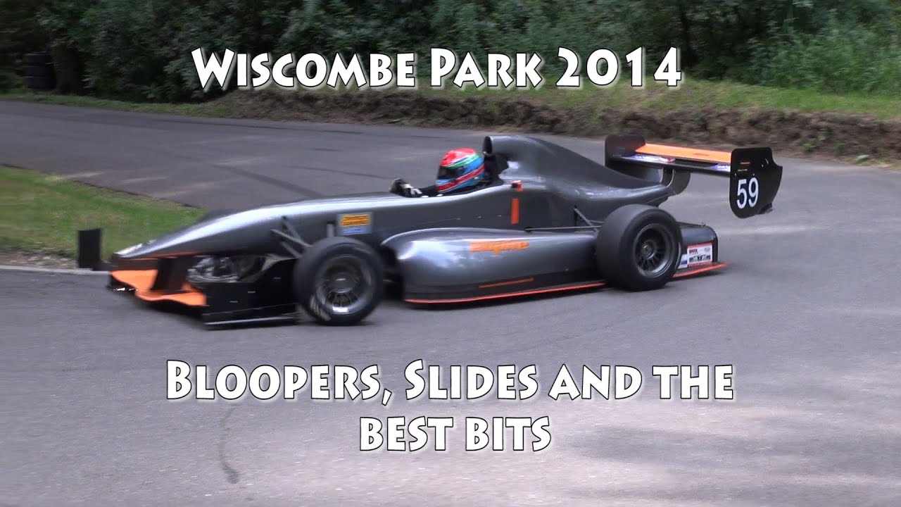 Wiscombe Park Speed Hillclimb 2014 Bloopers, slides and the best bits