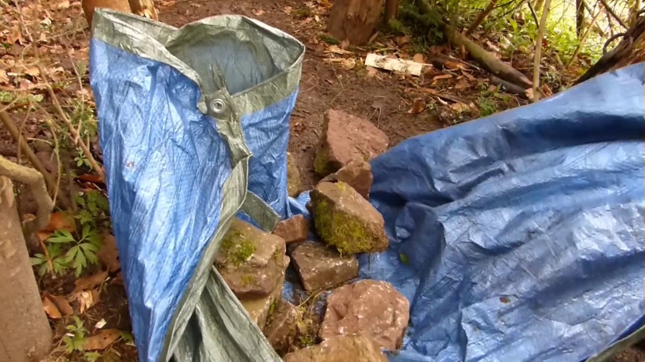 Lagerbau | Bushcraft Camp | Steinboden #16
