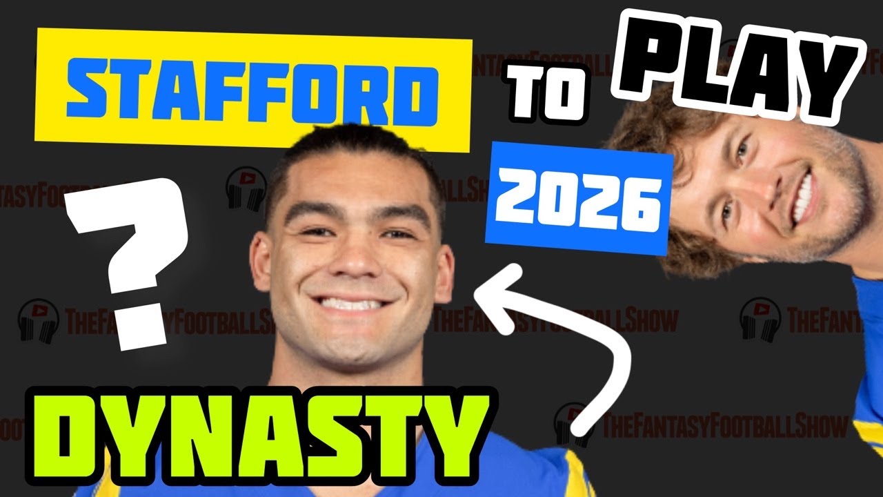 Puka Nacua DYNASTY? (Stafford will PLAY 2026)