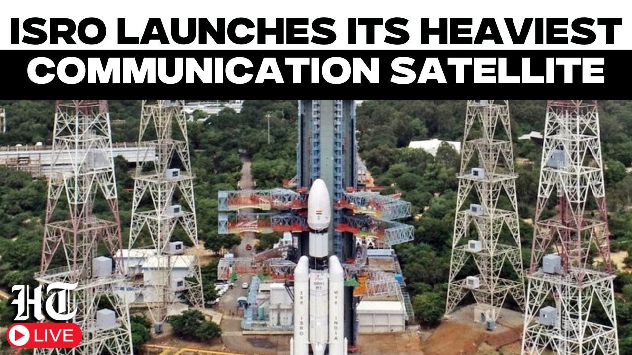 LIVE: ISRO Launches Its Heaviest Communication Satellite | Historic Mission From Sriharikota LIVE