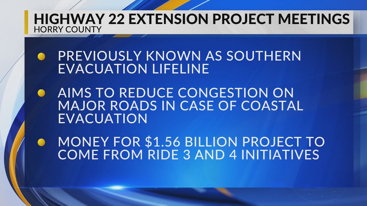 Federal officials seeking public input on $1.56B Horry County hurricane evacuation route