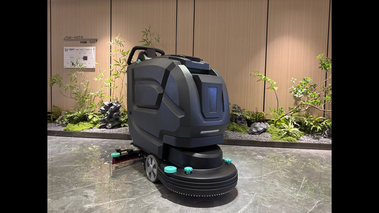 LeadV's latest series of walk-behind floor scrubbers - the LW60