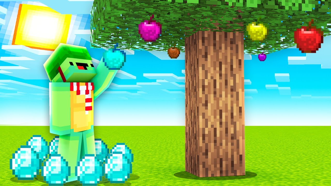 Je dois finir Minecraft mais les POMMES sont OP..