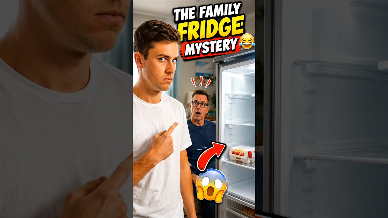 WHO ATE MY LAST BURGER?! 😂 | THE FAMILY FRIDGE MYSTERY