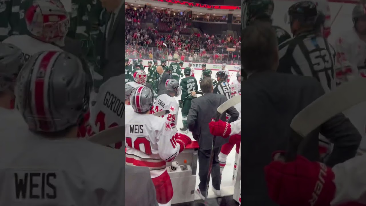 Major upset Ohio State 2 Michigan state 1￼￼