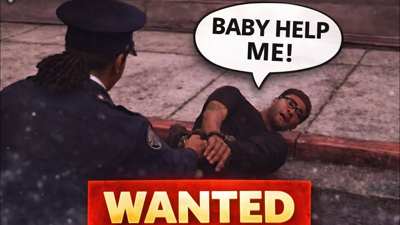 Arresting a WANTED Criminal! (He Begged His Wife For Help 😱) - OneState RP