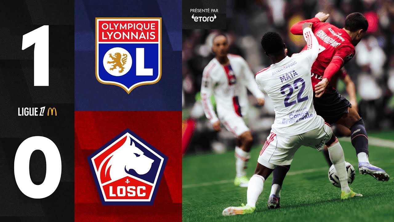 HIGHLIGHTS I Le LOSC s'incline à Lyon (1-0) ❌ avec @etorofrance877 🤝