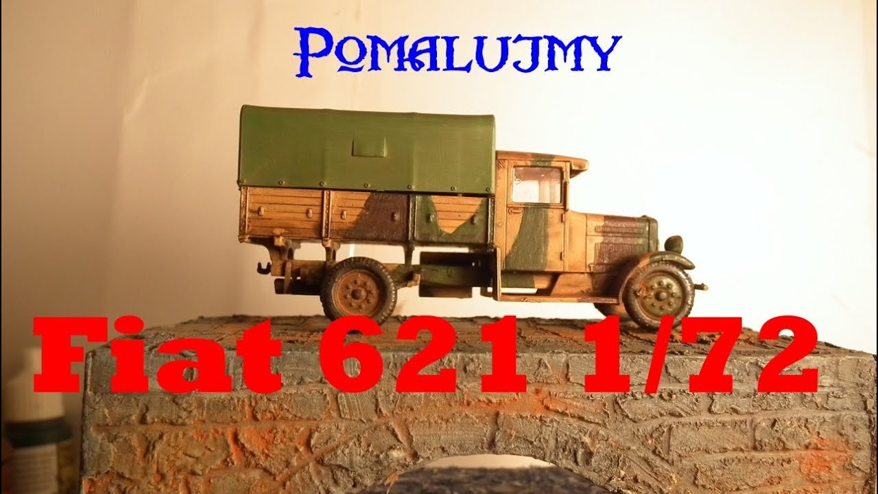 Pomalujmy: Fiat 621 1/72, First to Fight 