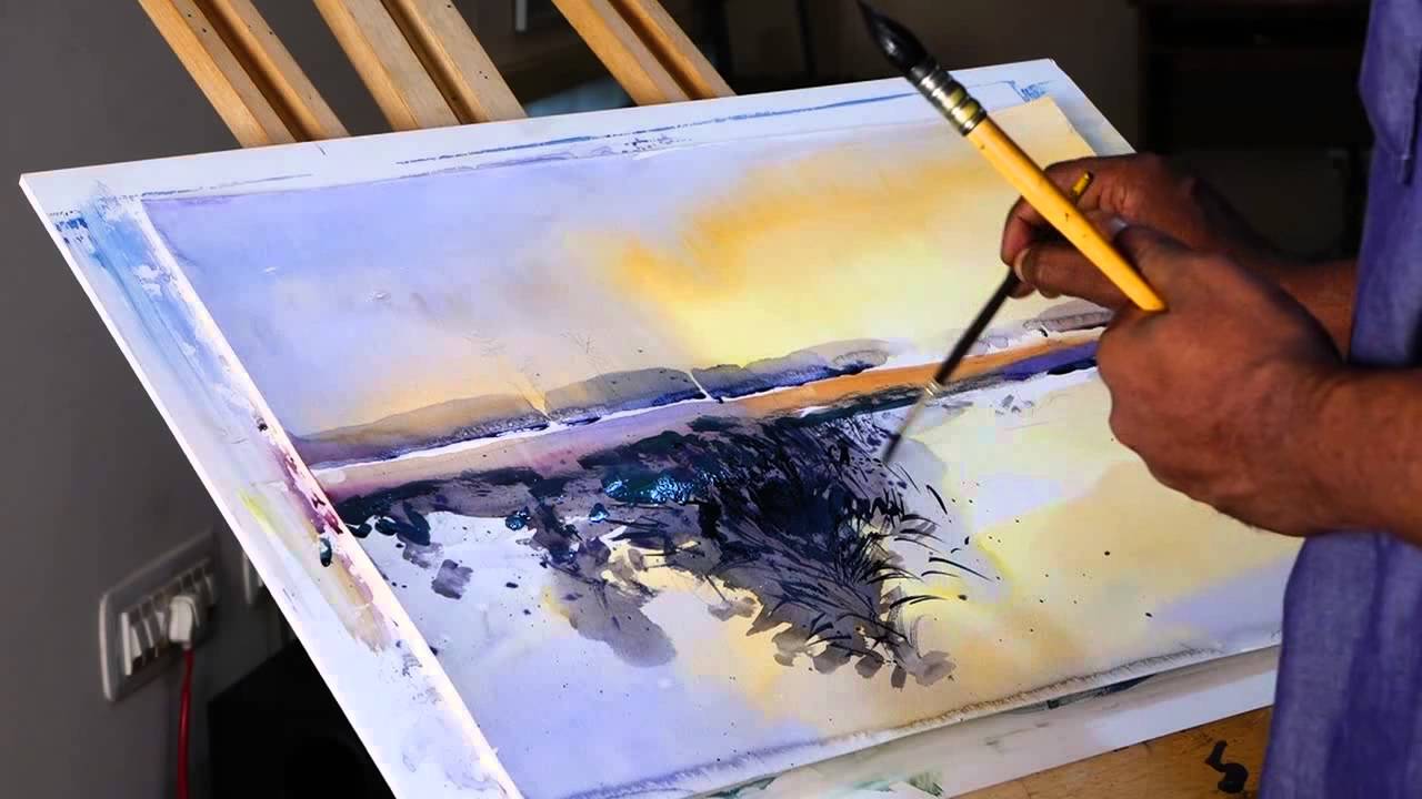 water color@ sadhu aliyur