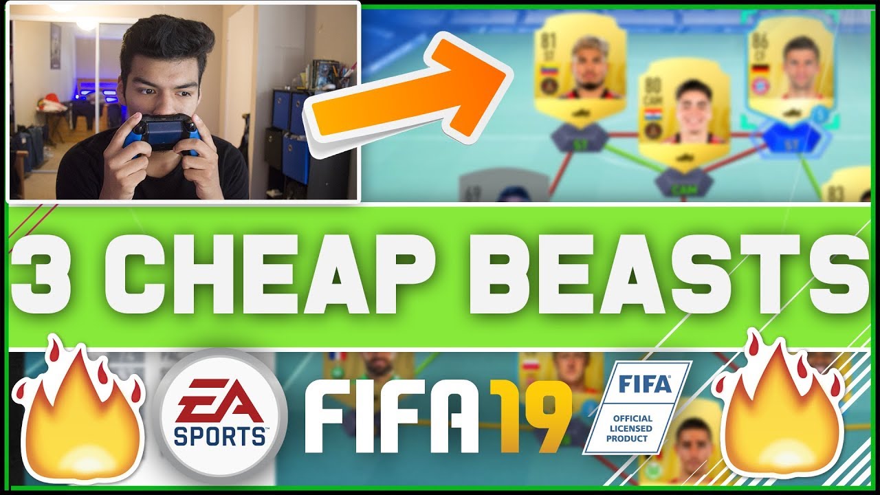FIFA 19 - MY FAVORITE CHEAP BEASTS IN FIFA 19!! -#FIFA19 Road to Glory #4