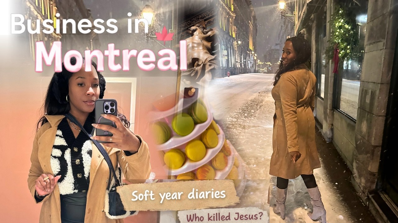 I'm Finding Jesus in Montreal while Letting Go of Expectations| Road Trip Vlog | The Soft Year Ep. 4
