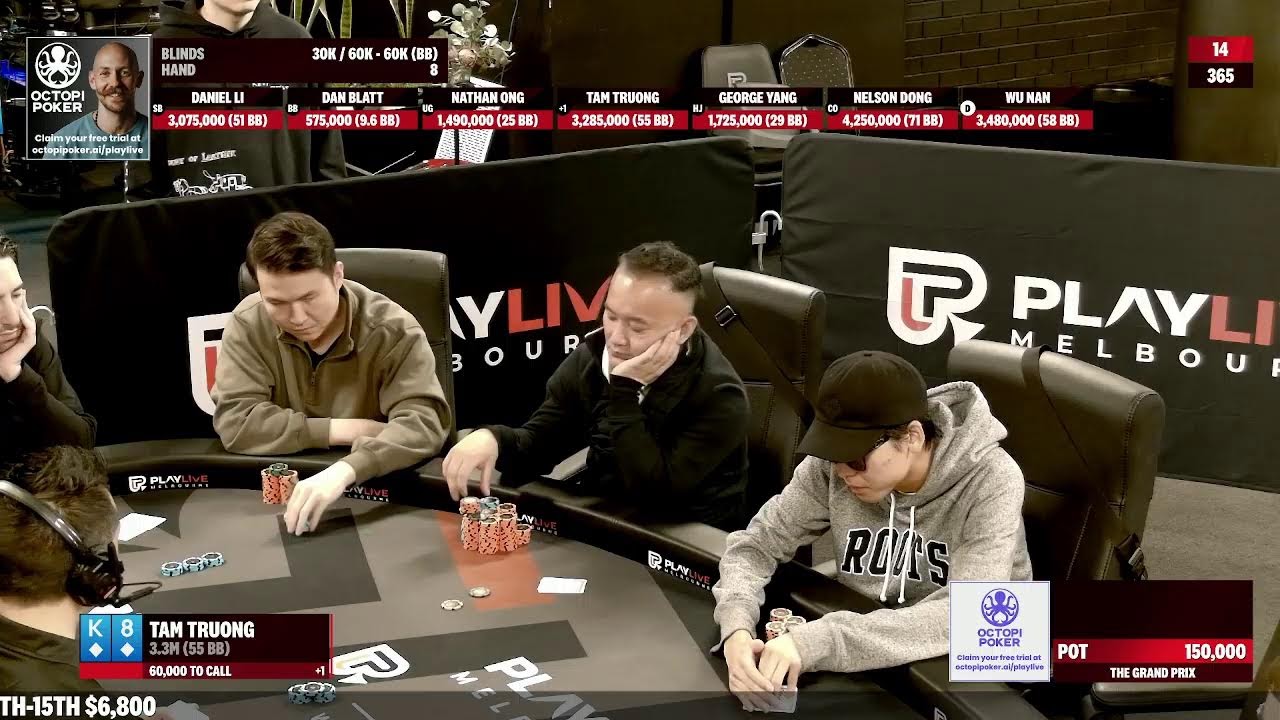 THE MAIN EVENT DAY 3 - LIVE AT PLAYLIVE MELBOURNE - $1500 Buy In - $472,580 PRIZE POOL