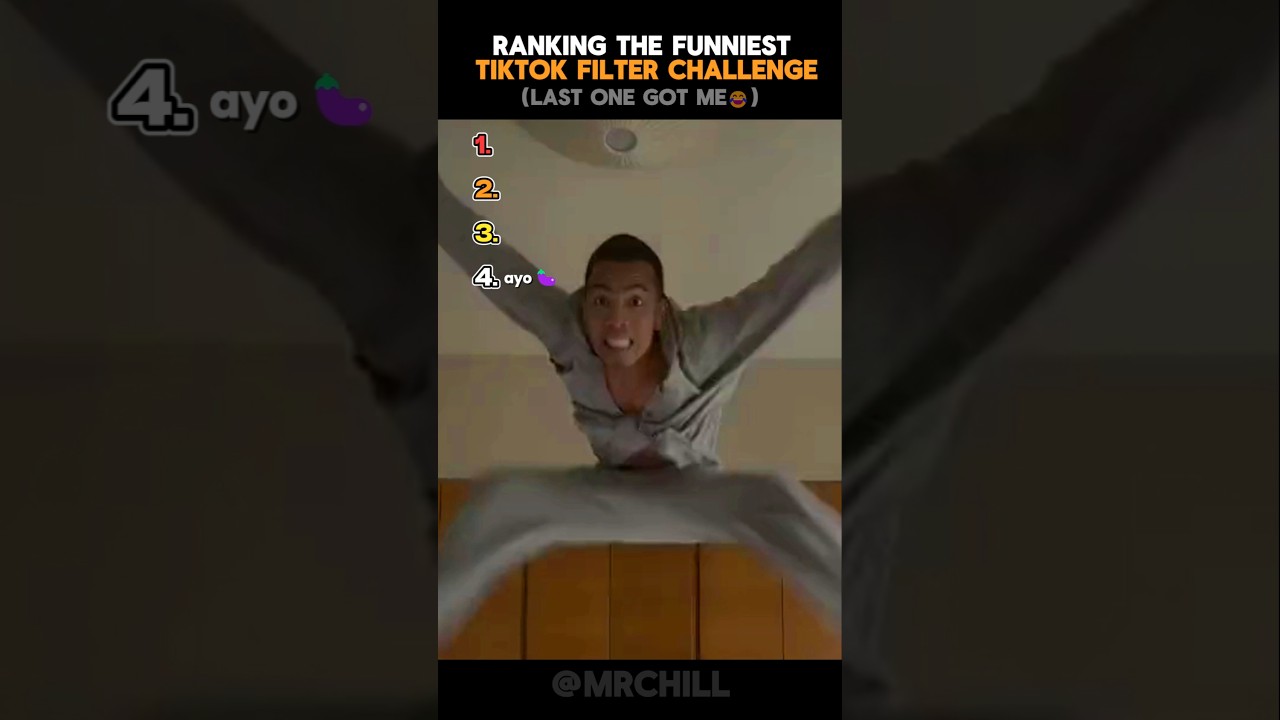 Ranking the Funniest Filter Challenge  😂