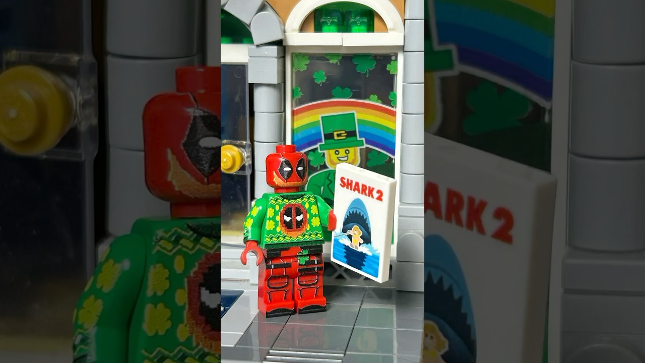 Custom LEGO Deadpool + Jaws 2!! 