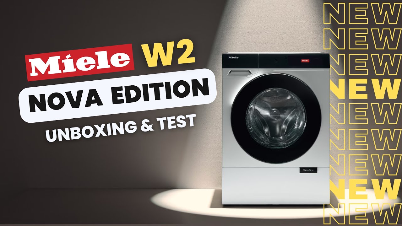 Miele W2 NOVA Edition &ndash; Die beste Waschmaschine 2025? Unboxing & Test!