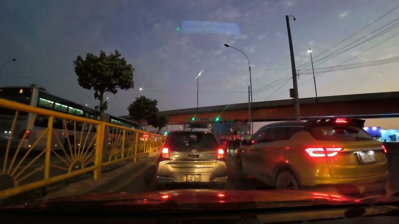 De Ramiro Prialé(altura peaje) a San Miguel(Parque media Luna) al Atardecer 🌅 | Ruta Completa