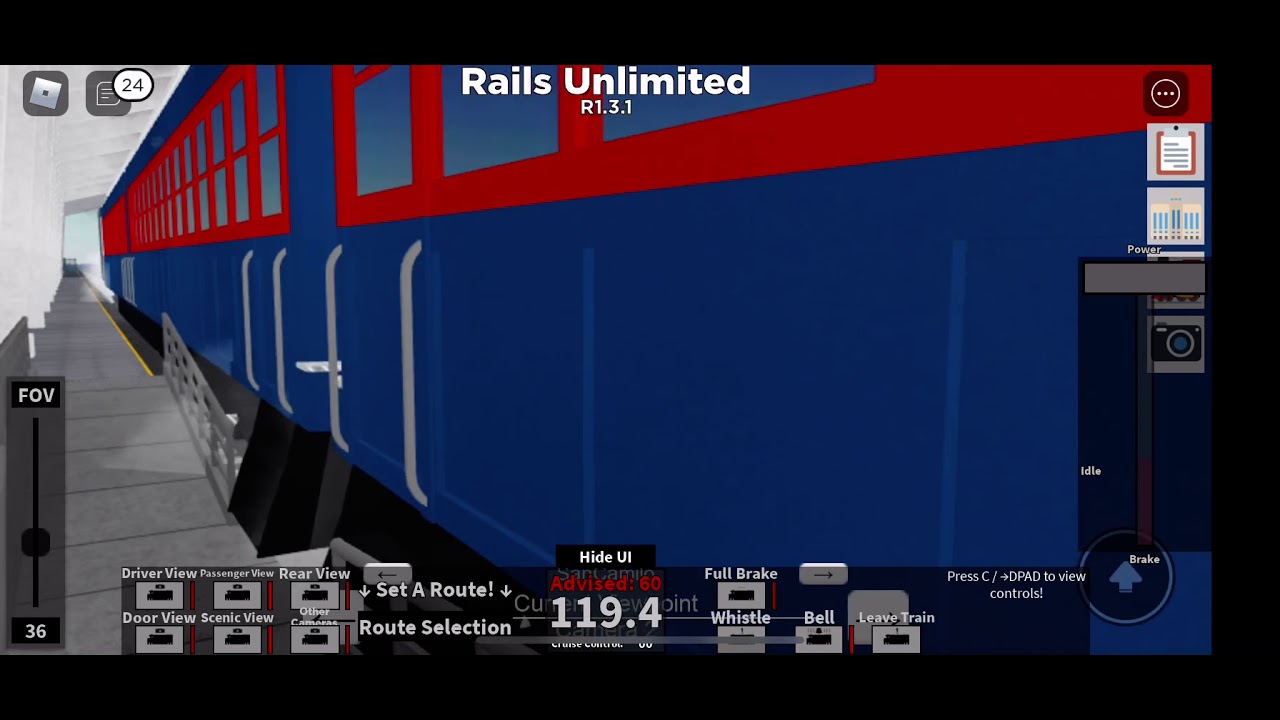 RBLX rails unlimited remastered polar express passes an camilo