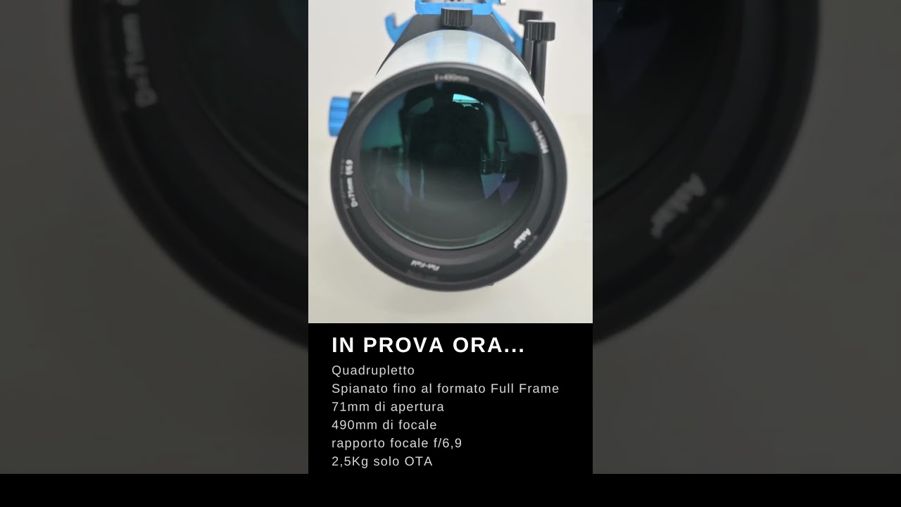 Askar 71F Flat field preview #astrofotografia #astrophotography #telescope #astronomy