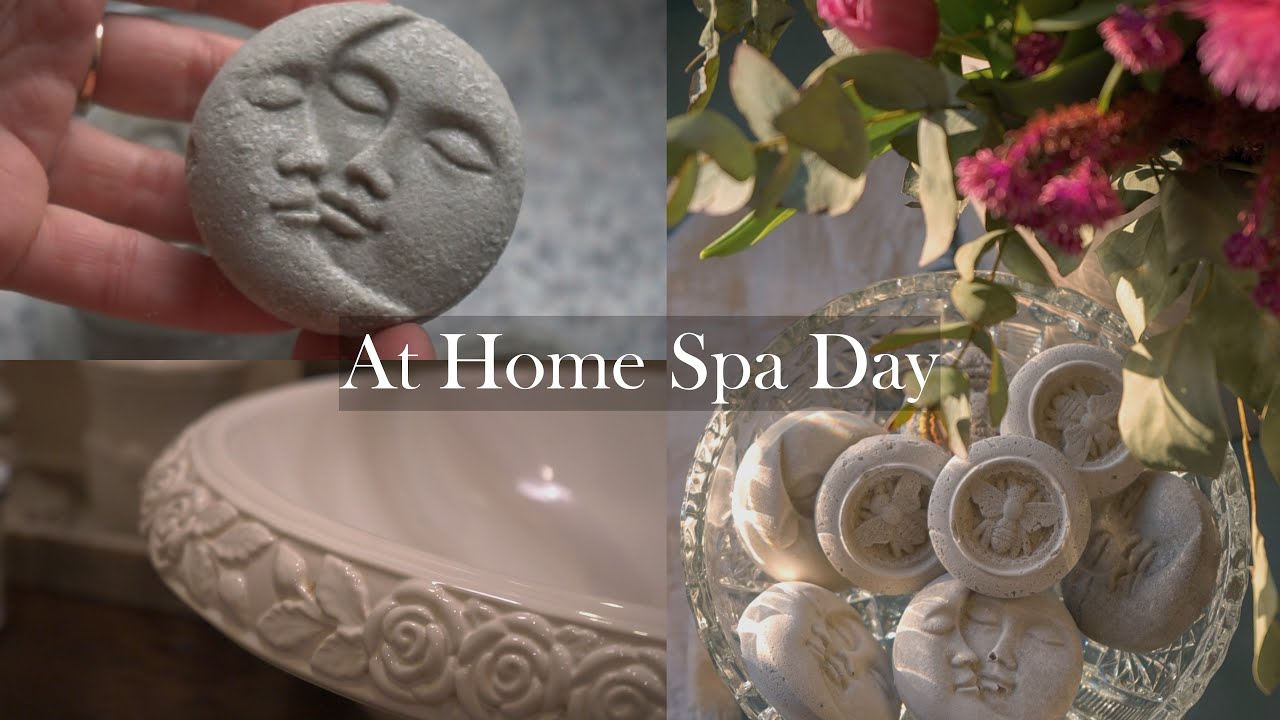 At Home Spa Day with DIY Recipes | Shower Steamers, Cream Deodorant, etc | All Natural & Simple🌿