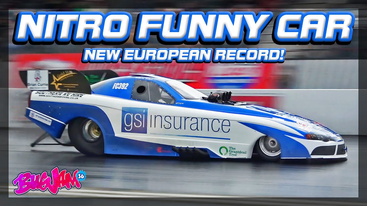 NITRO FUNNY CAR AT BUG JAM 36 2023 - SANTA POD RACEWAY