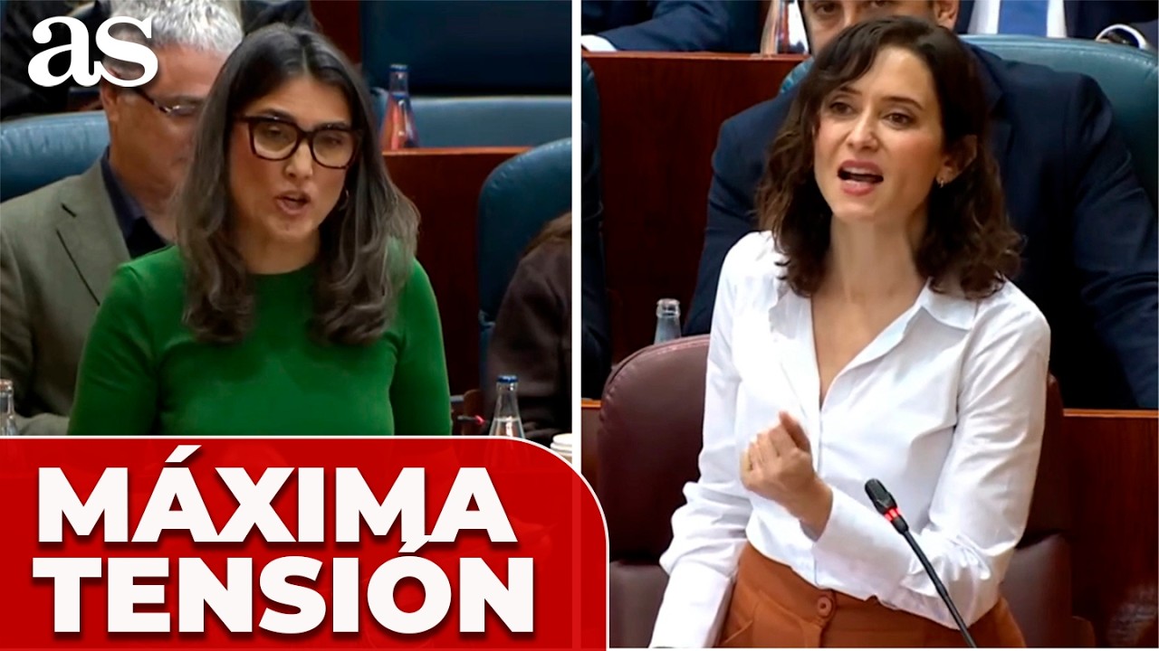 BRONCA BRUTAL entre ISABEL D&Iacute;AZ AYUSO y BERGEROT por el ESC&Aacute;NDALO de abusos en la POLIC&Iacute;A