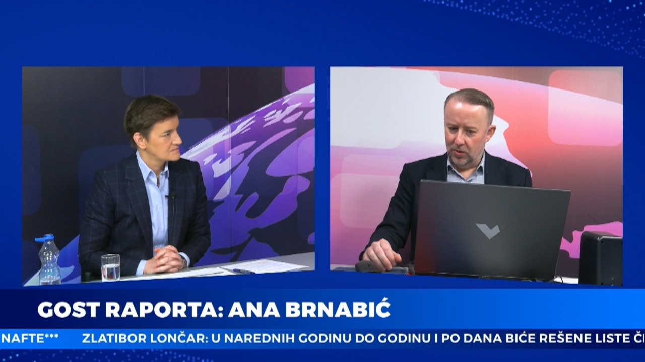RAPORT 13.3.2026. Ana Brnabić predsenica Narodne skupštine Srbije
