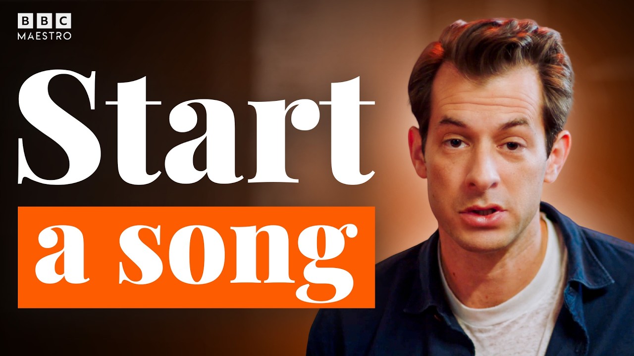 Watch Mark Ronson turn a sample into a song | Meet your Maestro | BBC Maestro