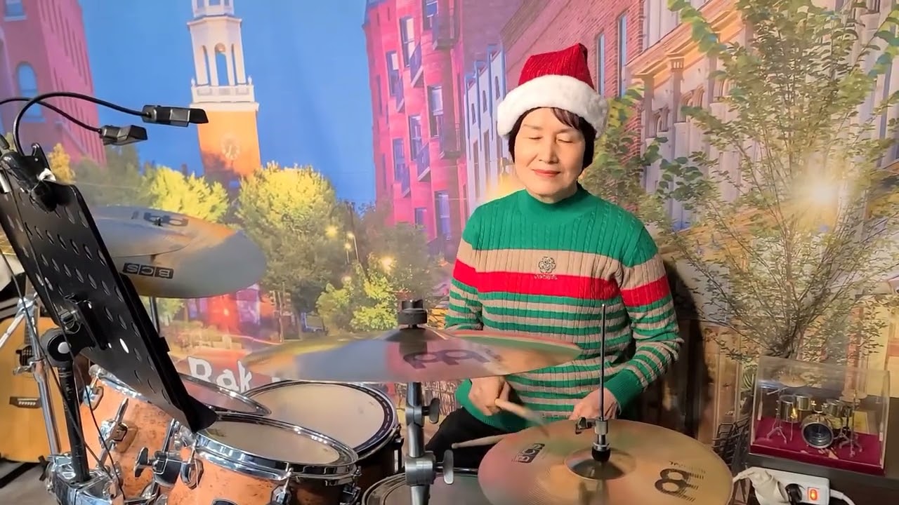🎄Feliz Navidad-Boney M 🎅크리스마스 캐롤 드럼커버