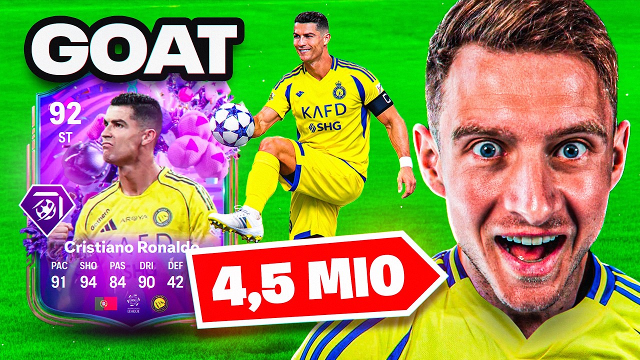 Ich habe CR7 zum besten Stürmer in FC26 gemacht!