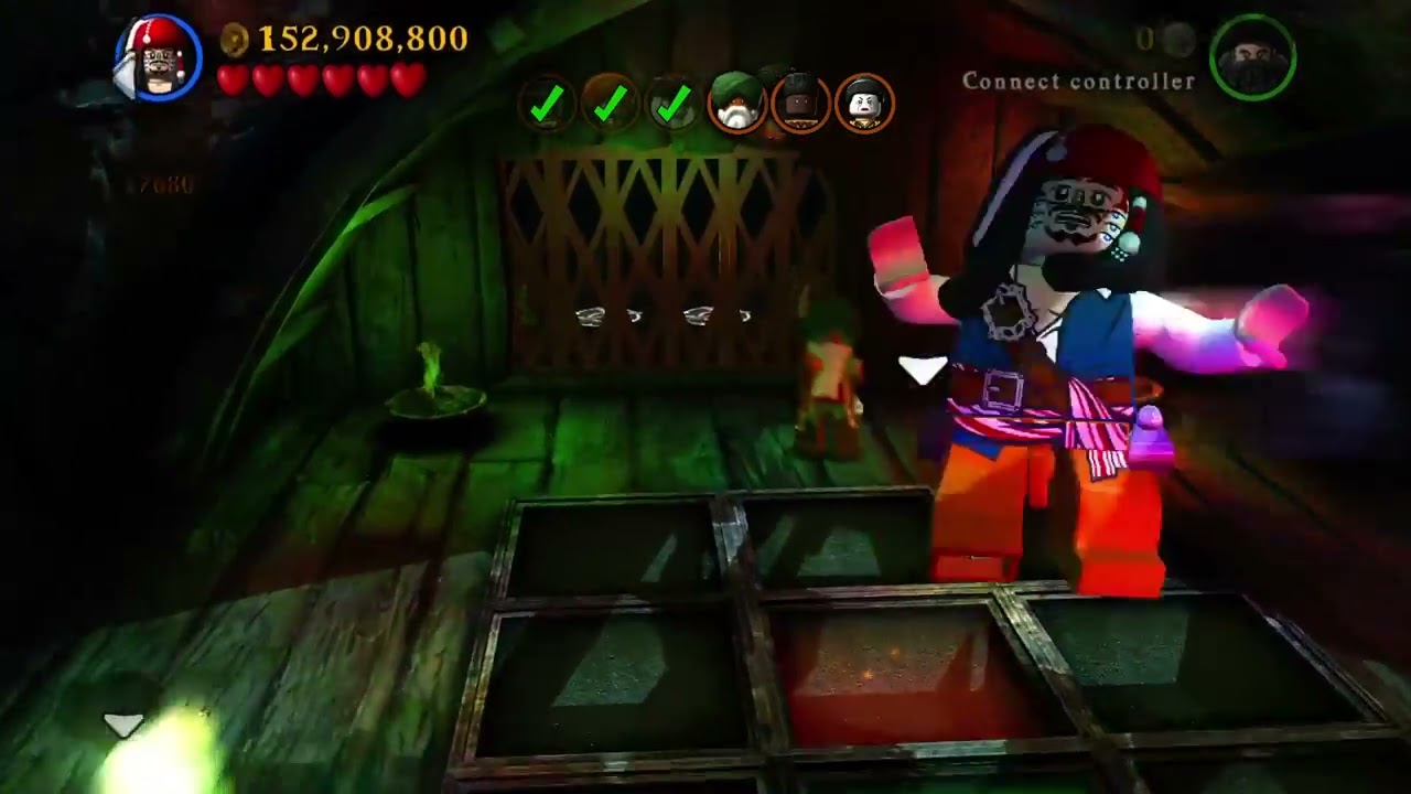 LEGO Pirates of the Caribbean - 100% Guide #14 - The Brethren Court (All Collectibles)